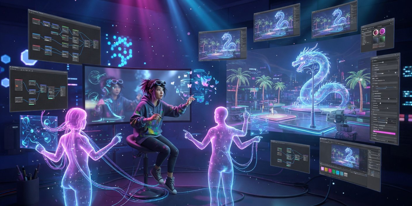 AI-Assisted 3D Pipelines How AI Is Changing the Creative Workflow