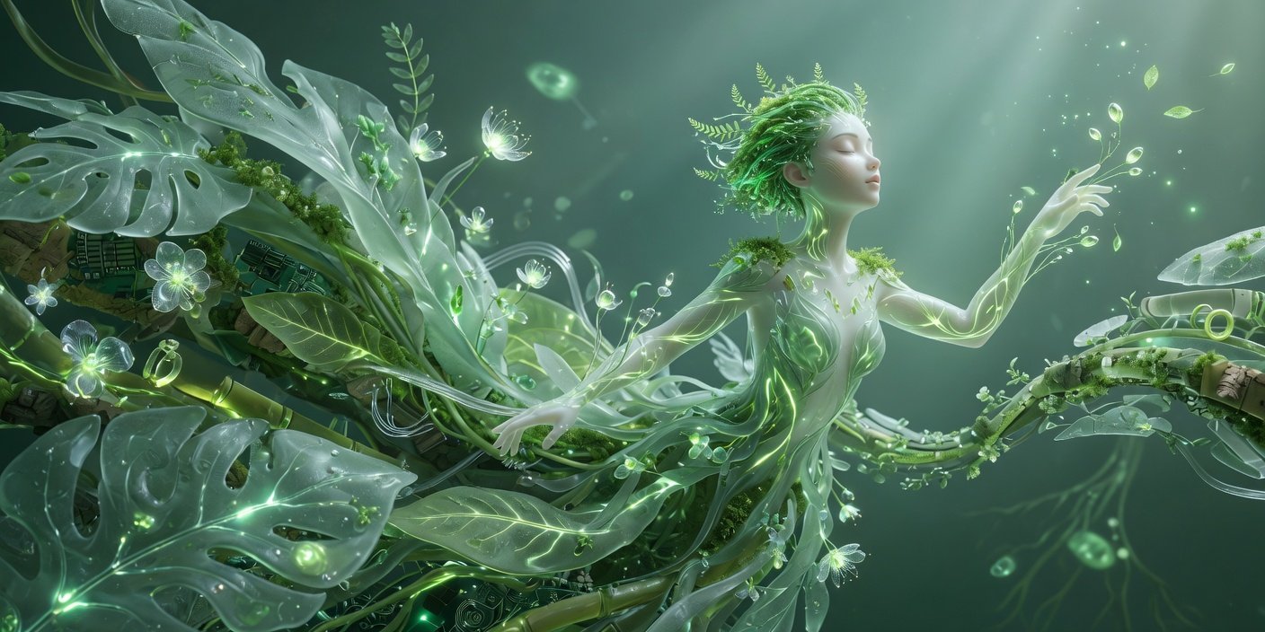 Bio-Morphism in 3D Organic Shapes Reflecting Eco-Consciousness