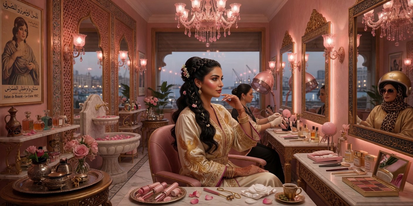From Cairo to Beirut The Salon Culture That Defined Arab Beauty