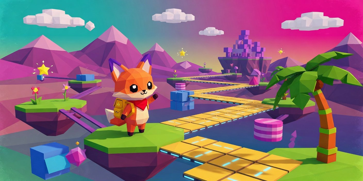 Low-Poly 3D Art The Nostalgic Console Graphics Aesthetic Making a Return