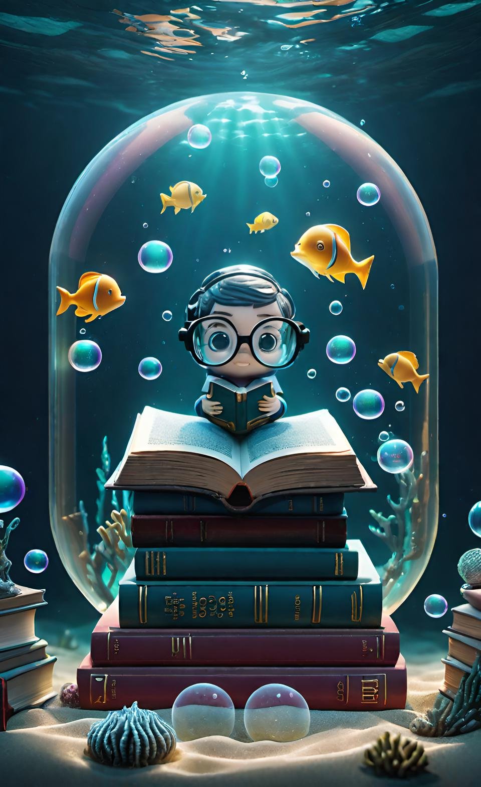 Creative Abstract 3D Render Artwork 8