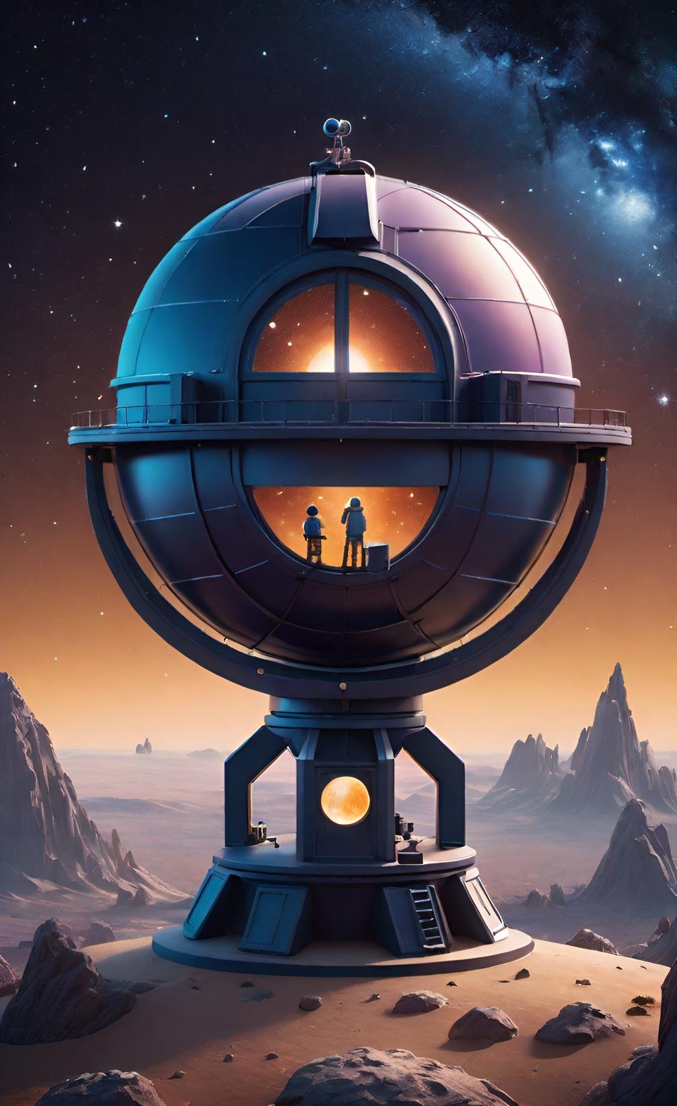 Futuristic 3D Digital Art Design 8