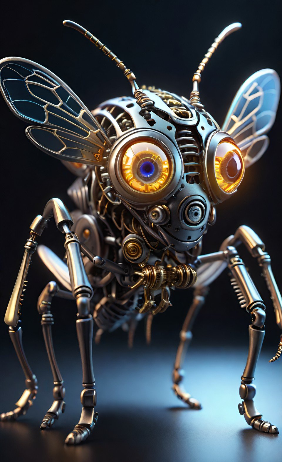 Vibrant 3D Render Art Composition 8