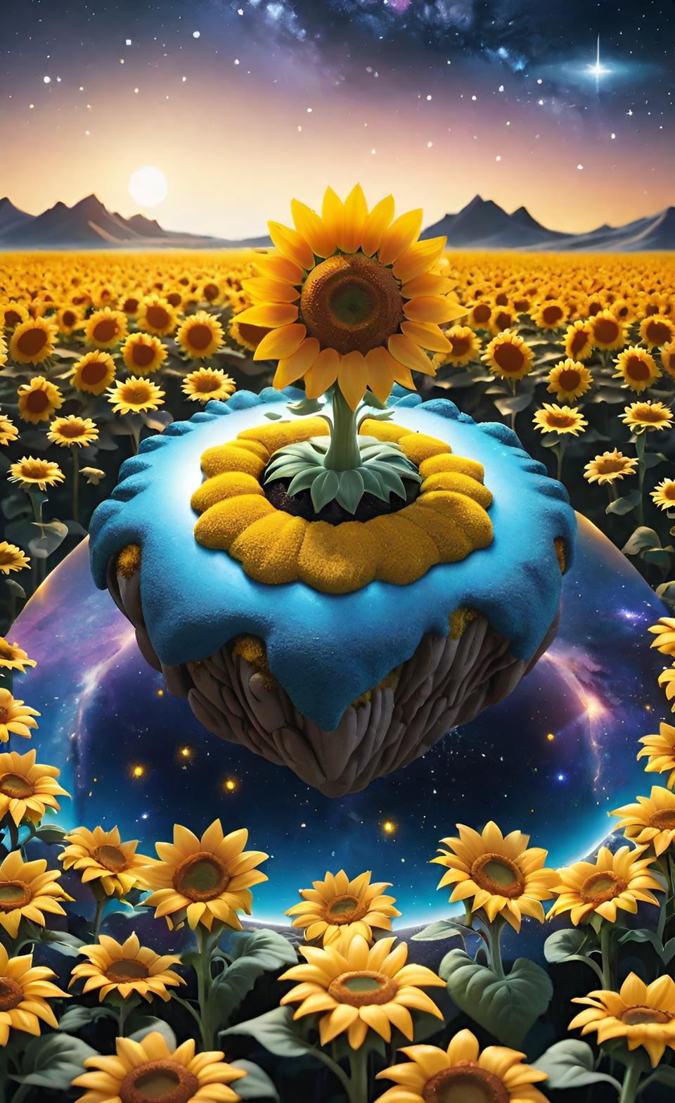 Creative Abstract 3D Render Artwork 9