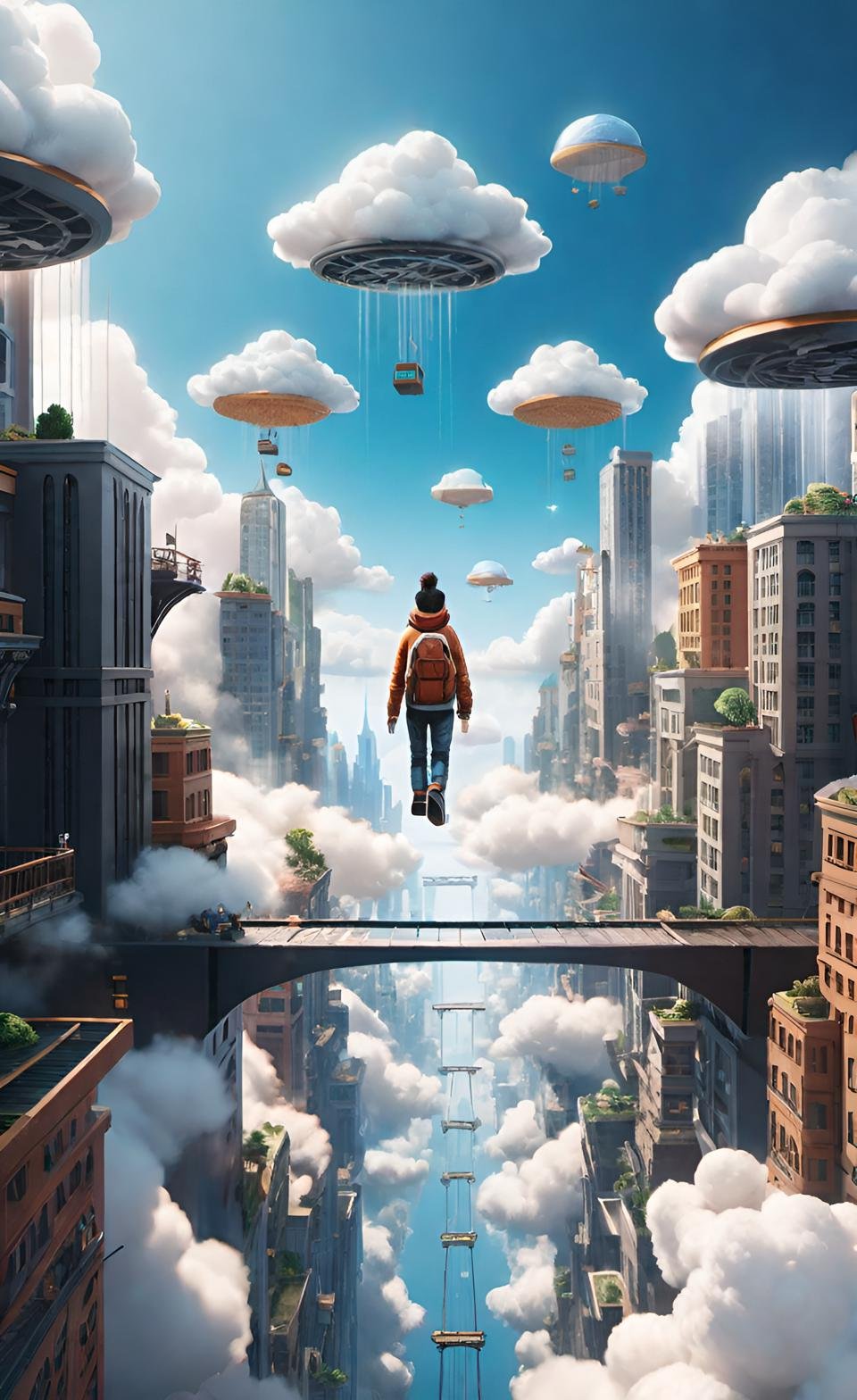 Creative Abstract 3D Render Artwork 9