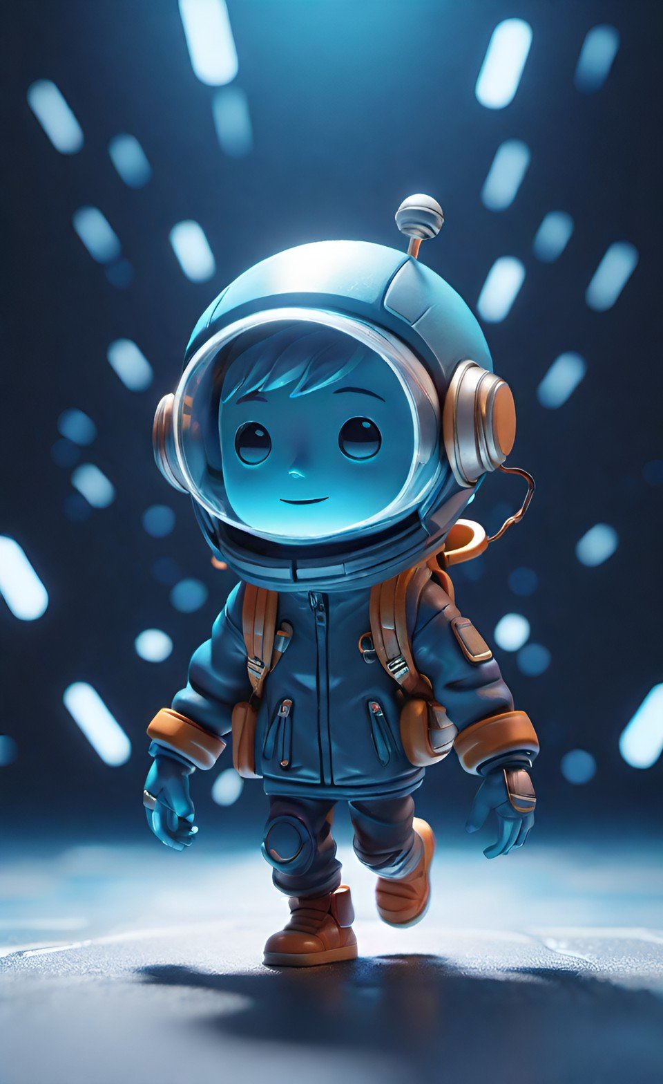 Futuristic 3D Digital Art Design 9