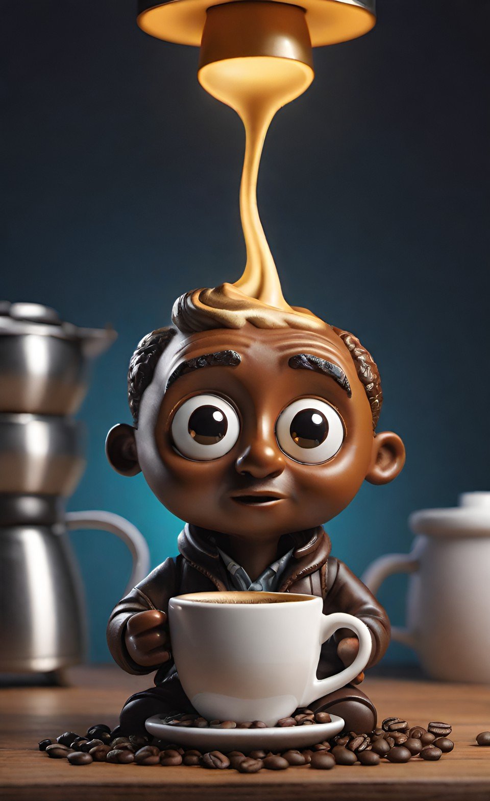 Futuristic 3D Digital Art Design 9