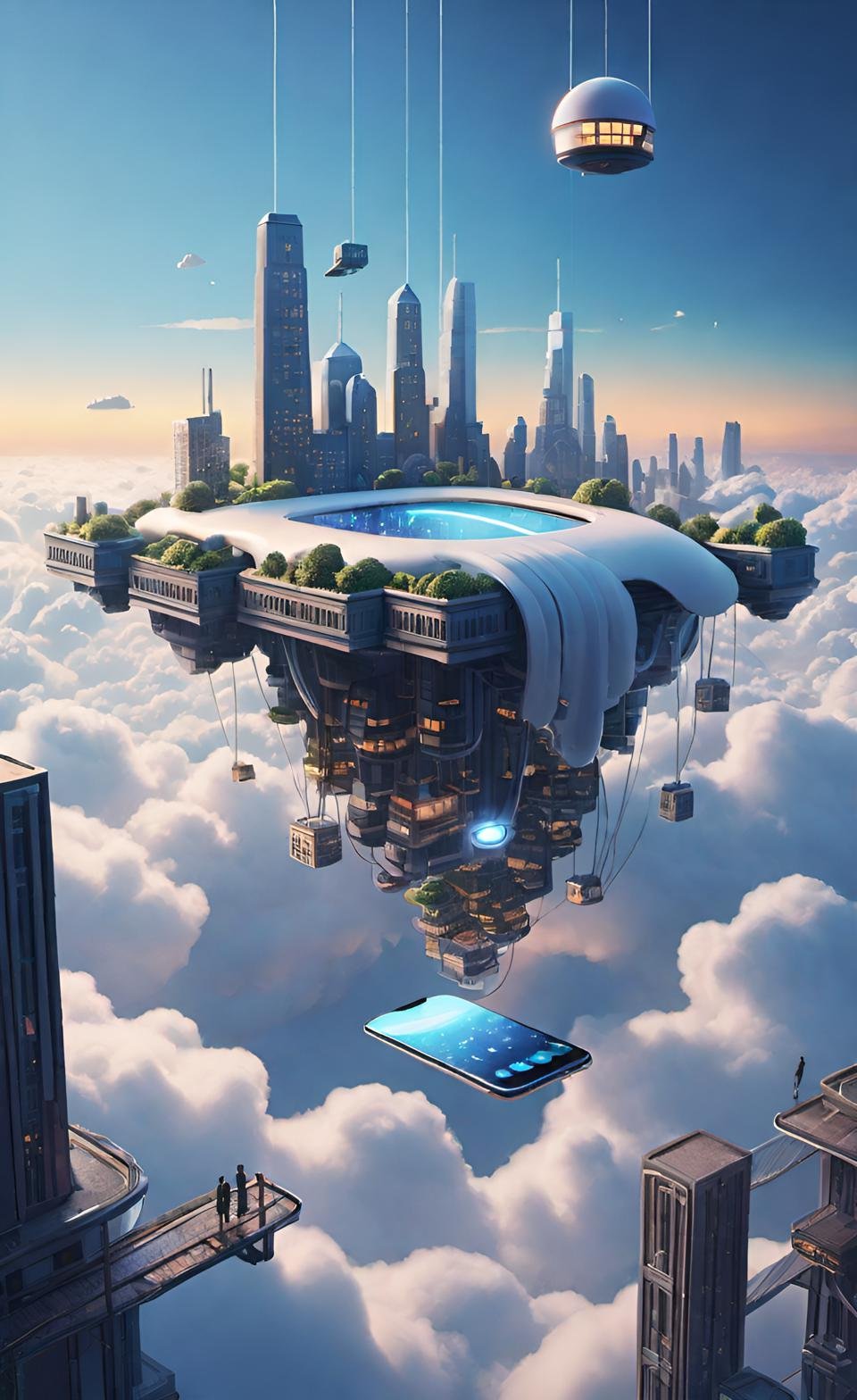 Futuristic 3D Digital Art Design 10