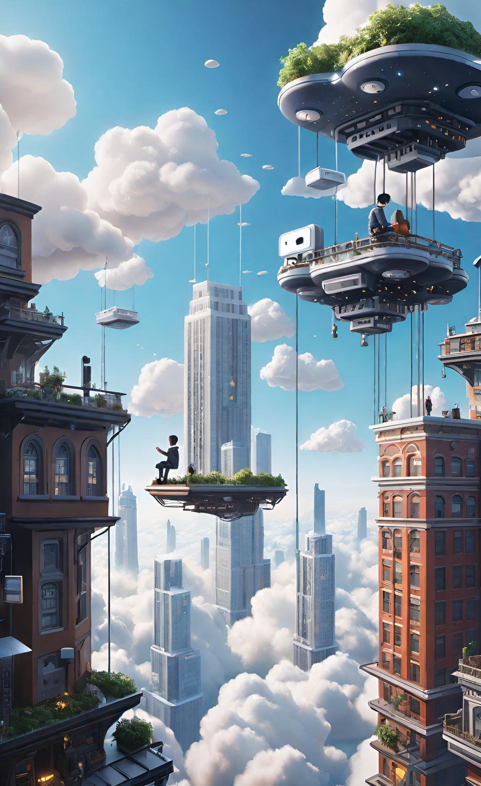 Creative Abstract 3D Render Artwork 10