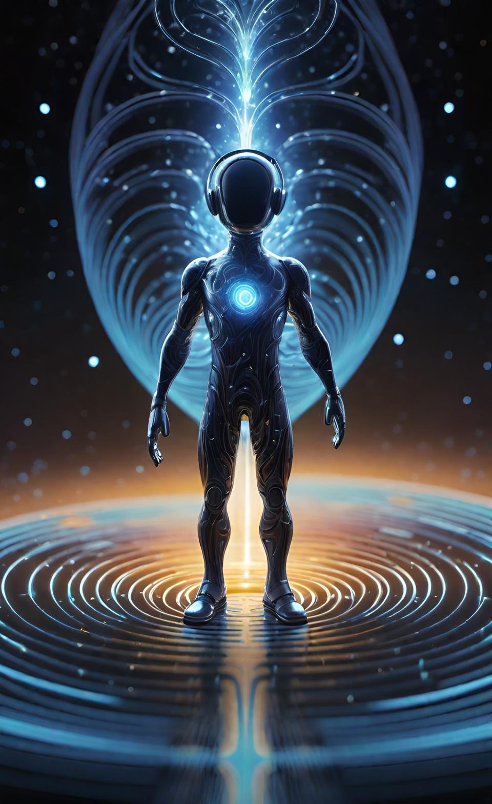 Futuristic 3D Digital Art Design 10