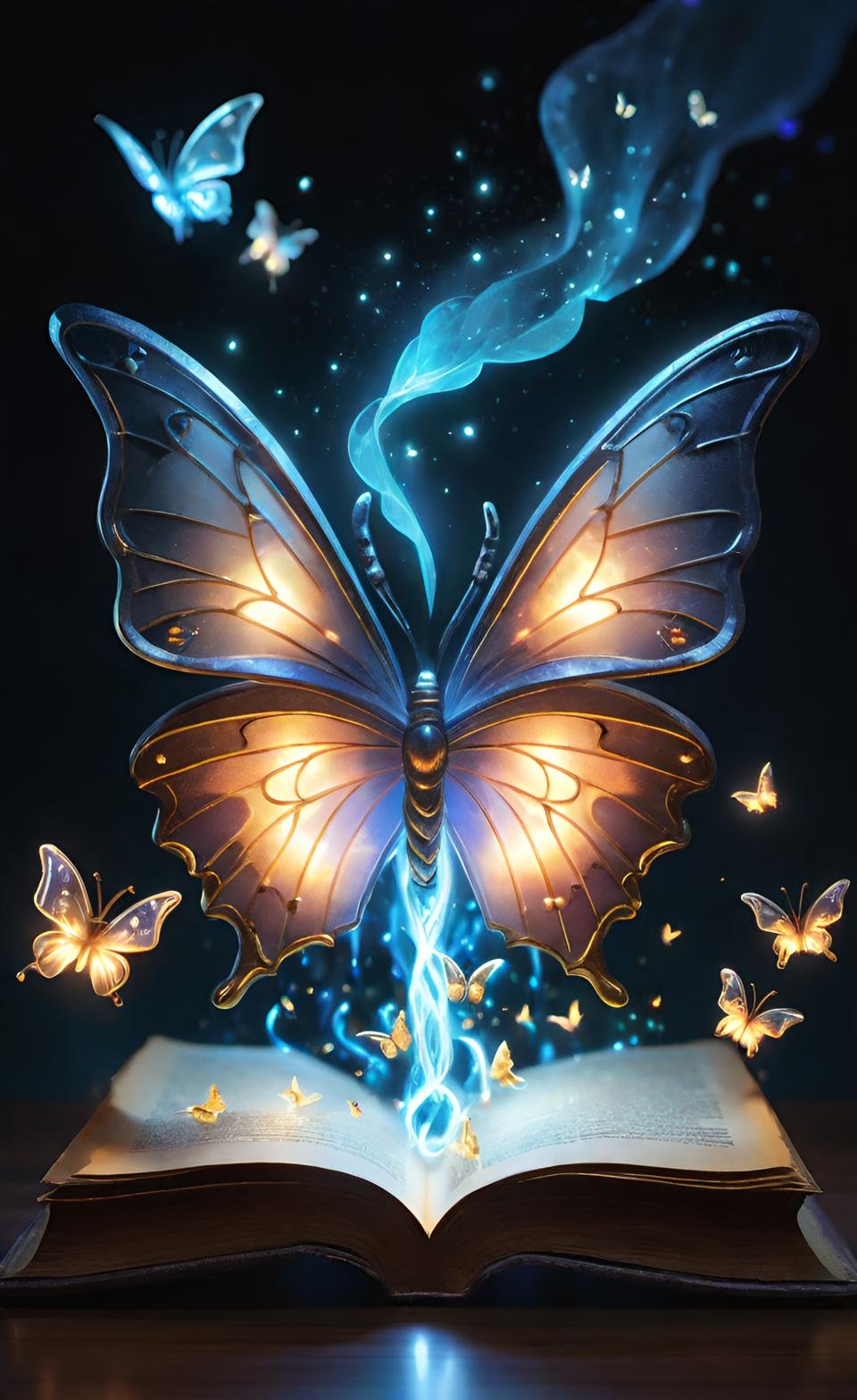Modern CGI Digital Art Composition 10
