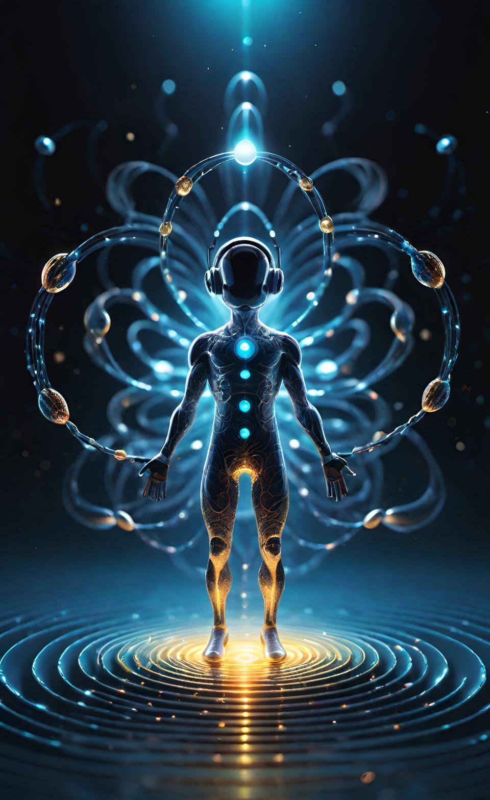 Creative Abstract 3D Render Artwork 10