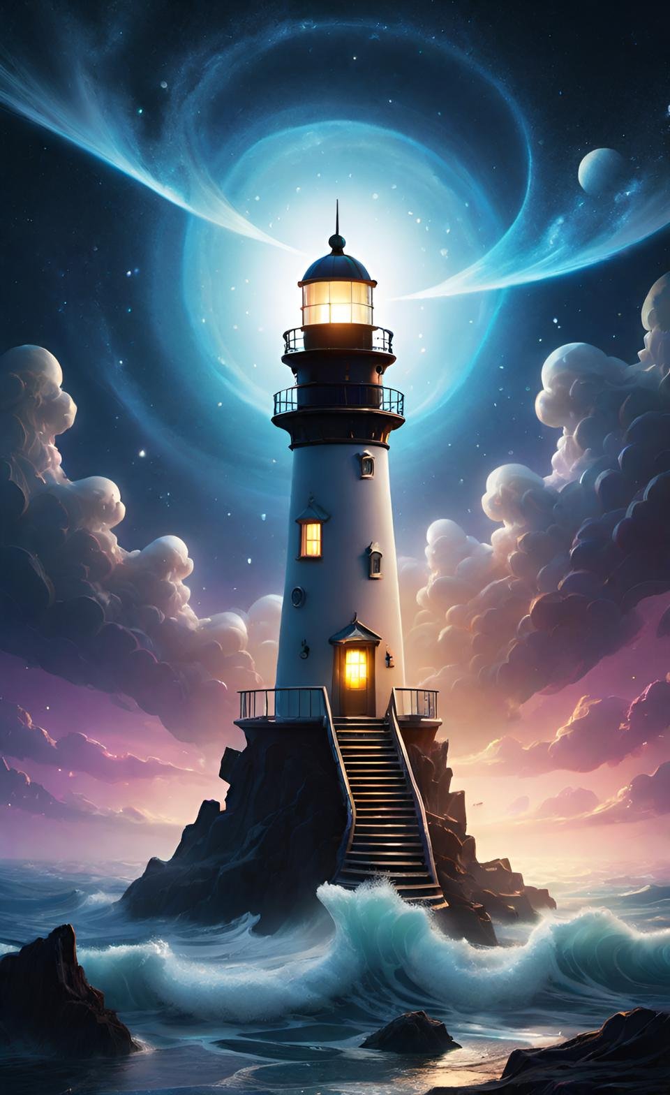 Vibrant 3D Render Art Composition 12