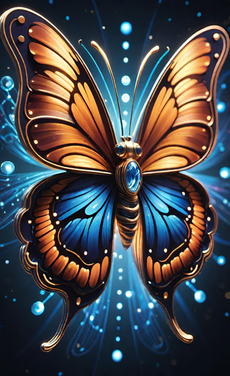 Futuristic 3D Digital Art Design 12