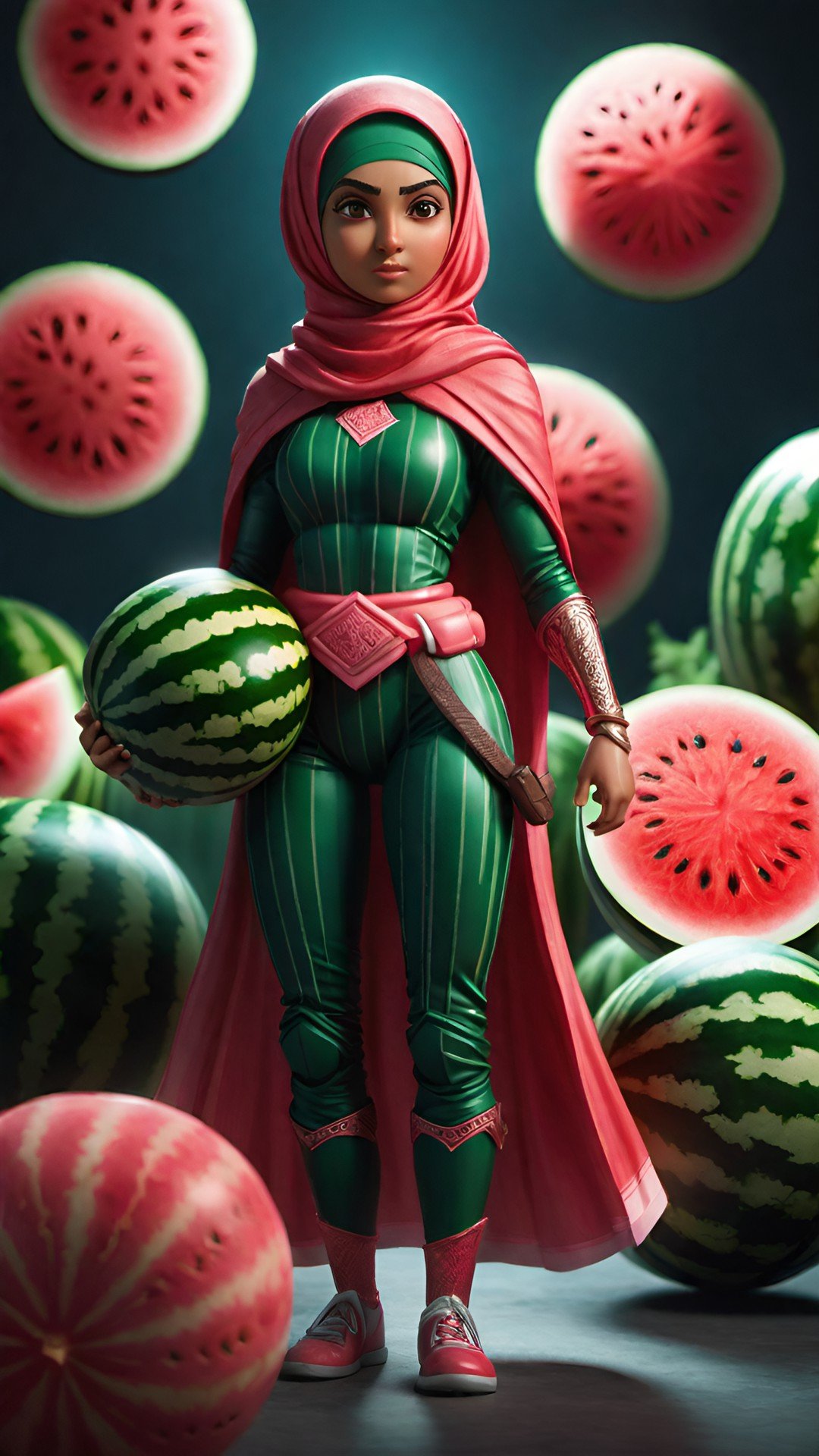 Creative Abstract 3D Render Artwork 12