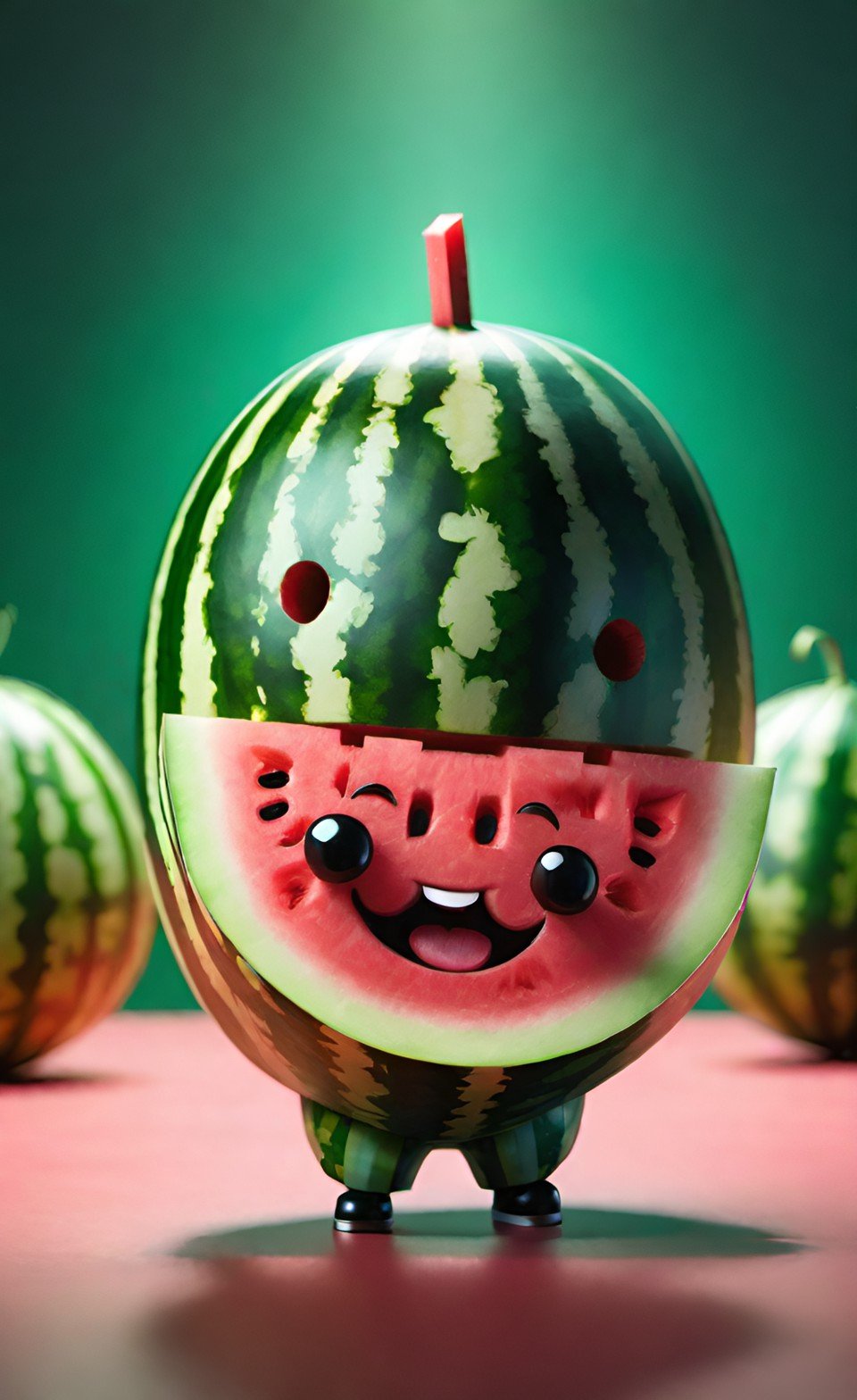 Vibrant 3D Render Art Composition 13