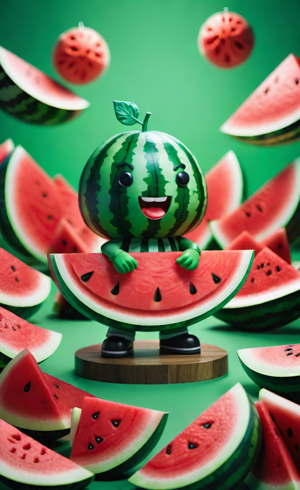 Modern CGI Digital Art Composition 13