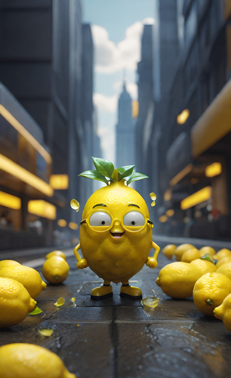 Futuristic 3D Digital Art Design 14