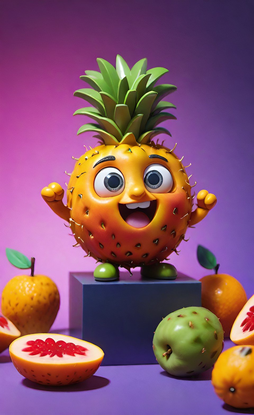 Modern CGI Digital Art Composition 15