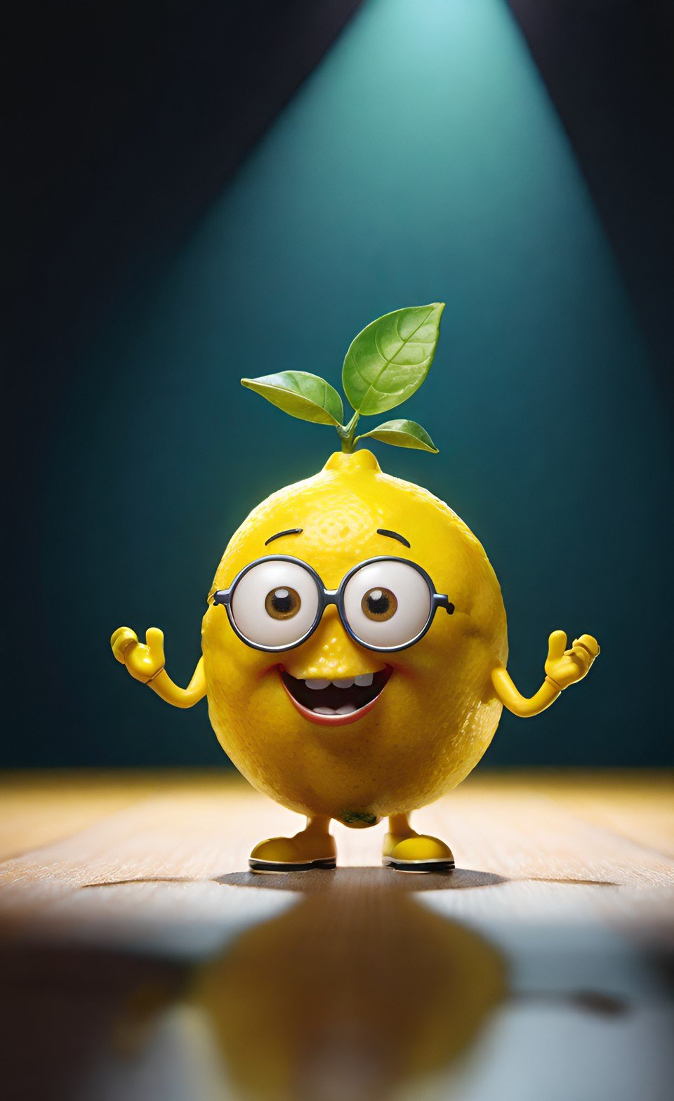 Vibrant 3D Render Art Composition 15