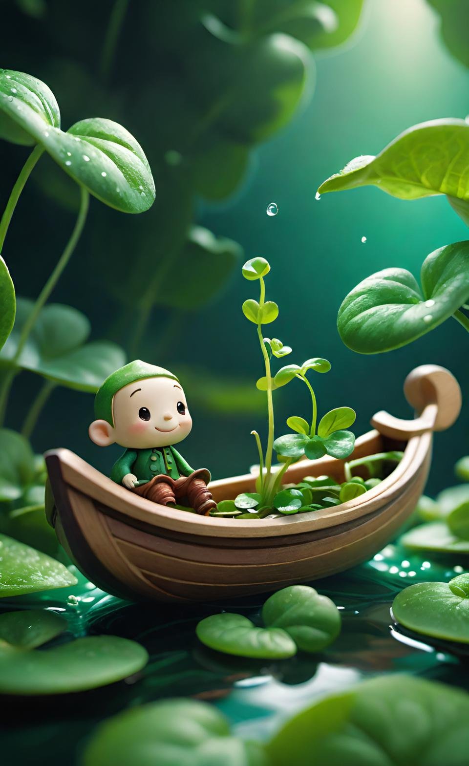 Vibrant 3D Render Art Composition 16