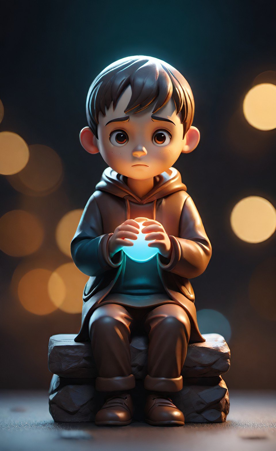 Vibrant 3D Render Art Composition 18