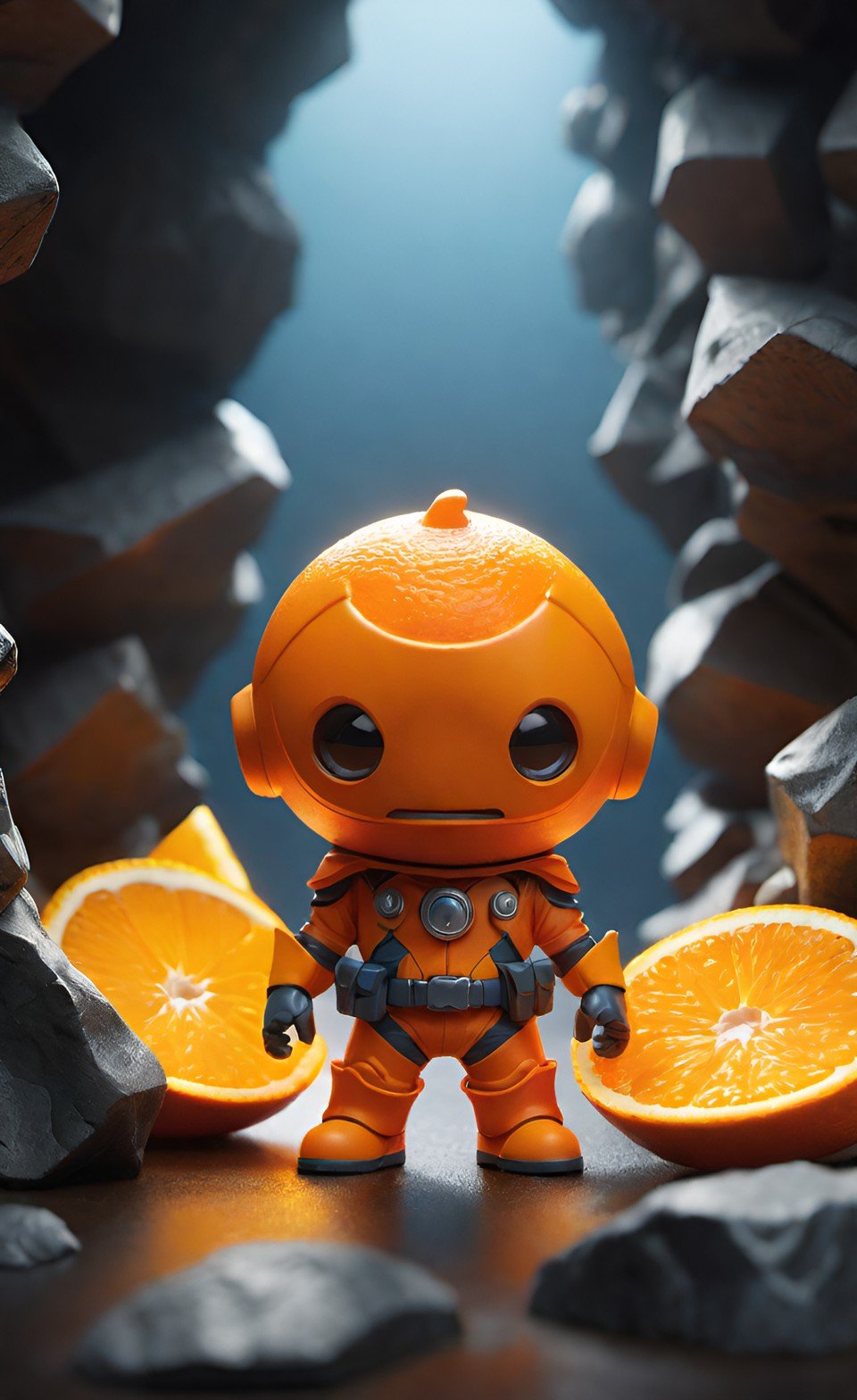 Modern CGI Digital Art Composition 20