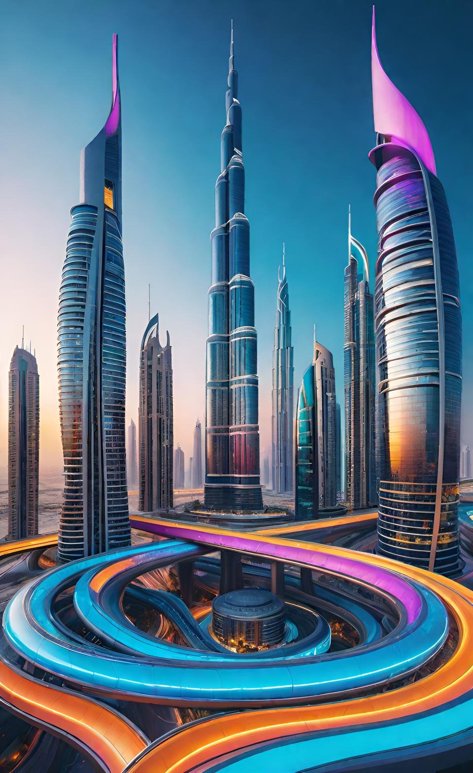 Creative Abstract 3D Render Artwork 2