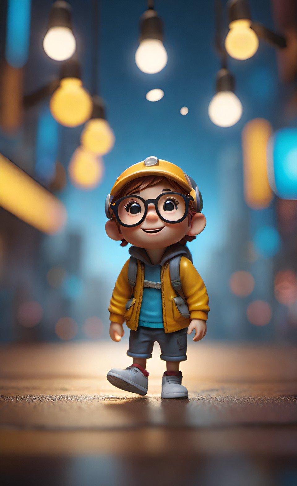 Vibrant 3D Render Art Composition 20