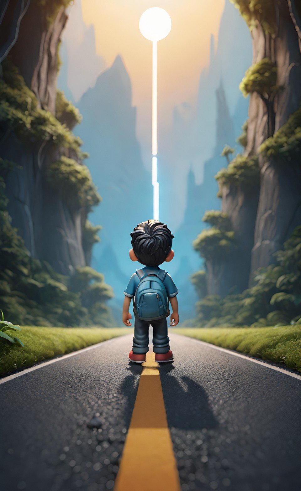 Futuristic 3D Digital Art Design 21