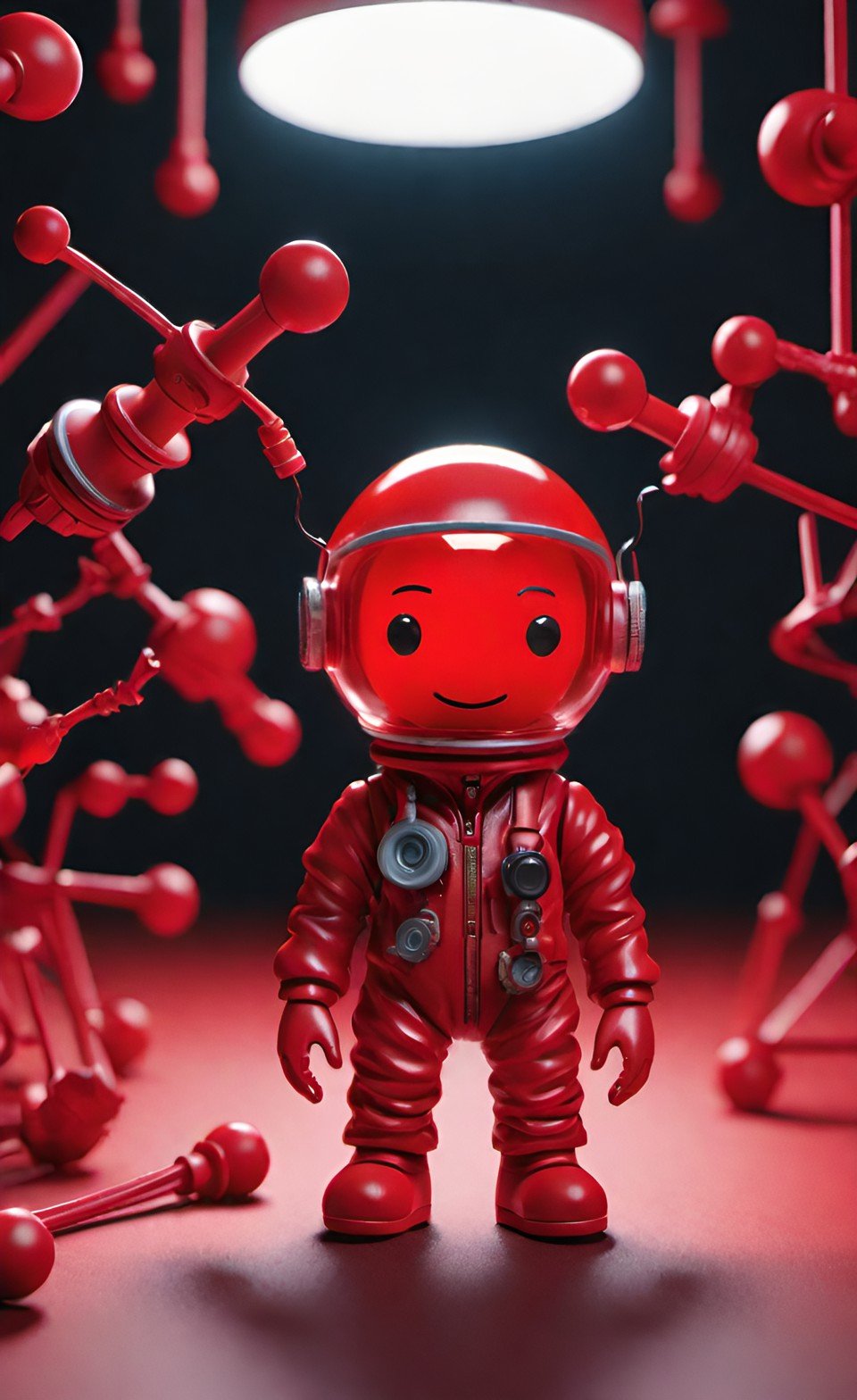 Modern CGI Digital Art Composition 21