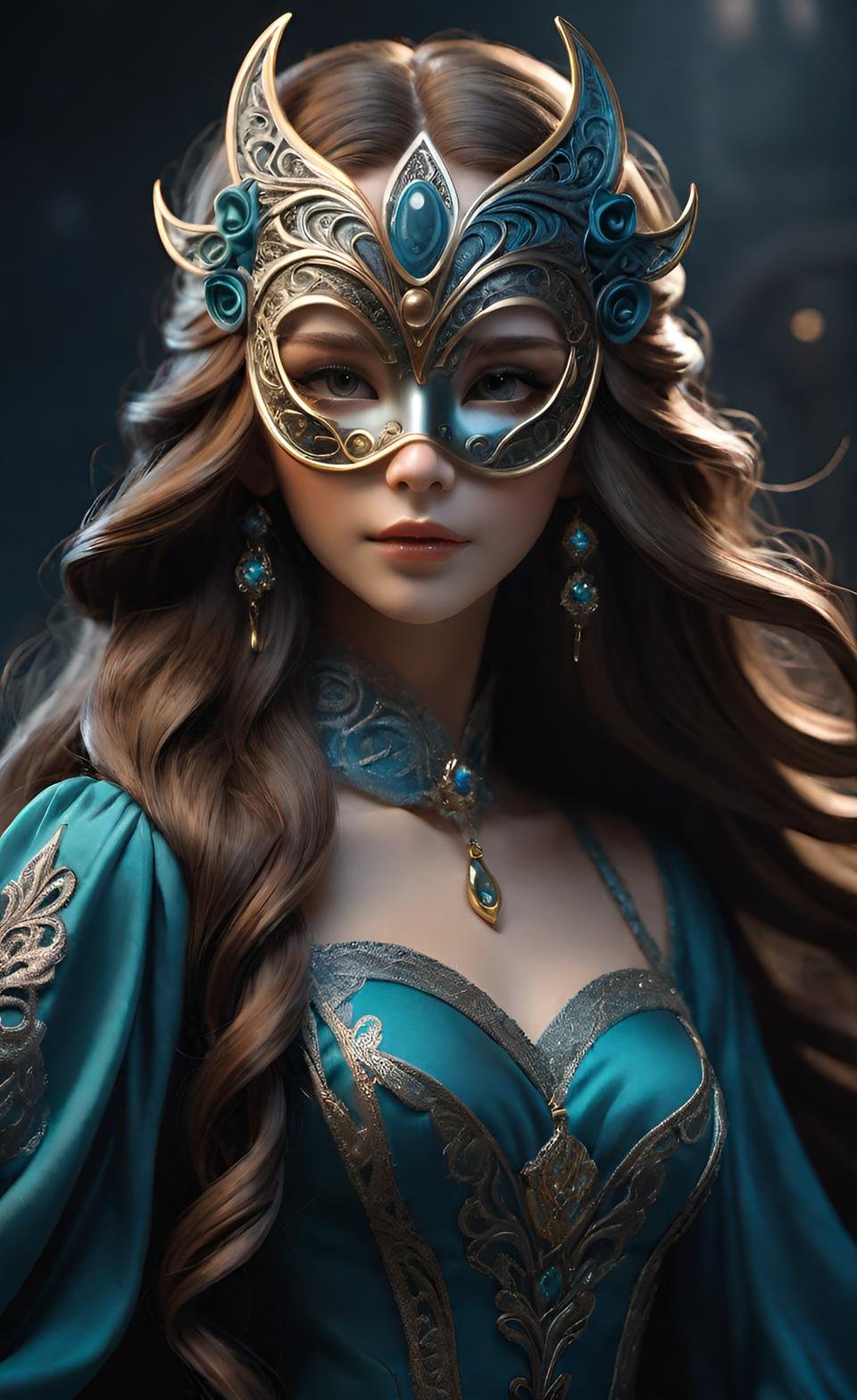 Modern CGI Digital Art Composition 24