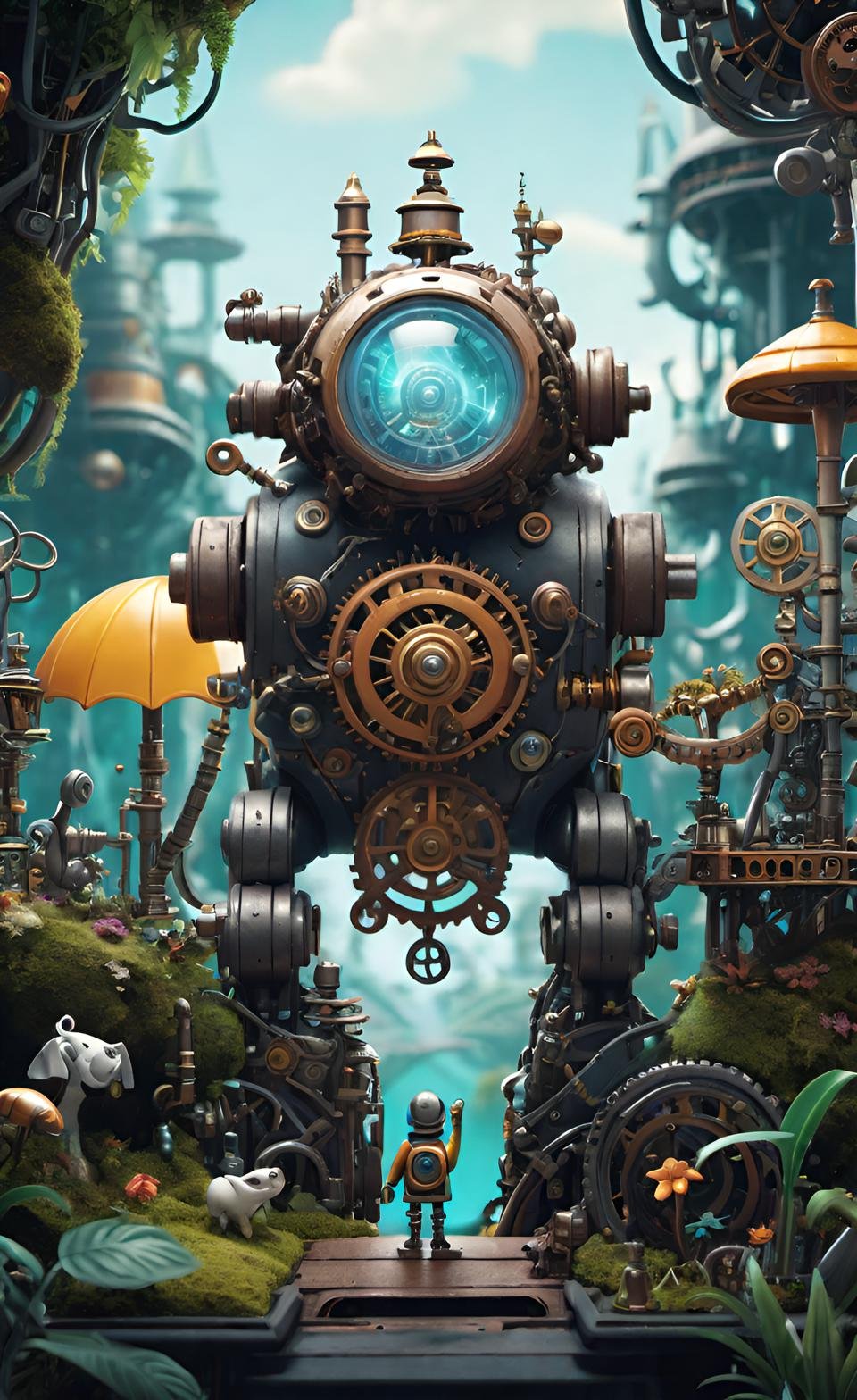 Artistic 3D Rendering Design Concept 3