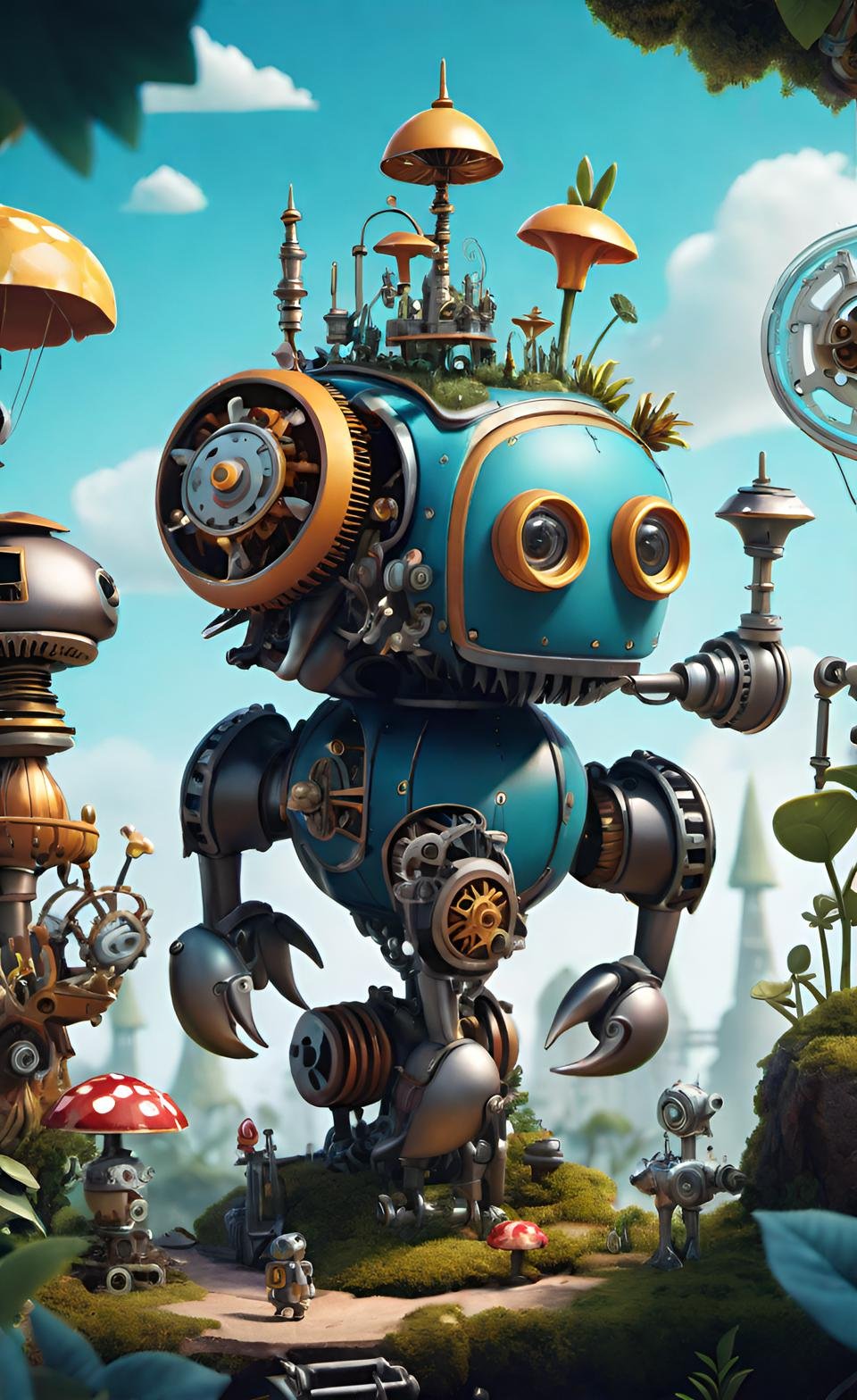 Modern 3D Digital Art Masterpiece 3