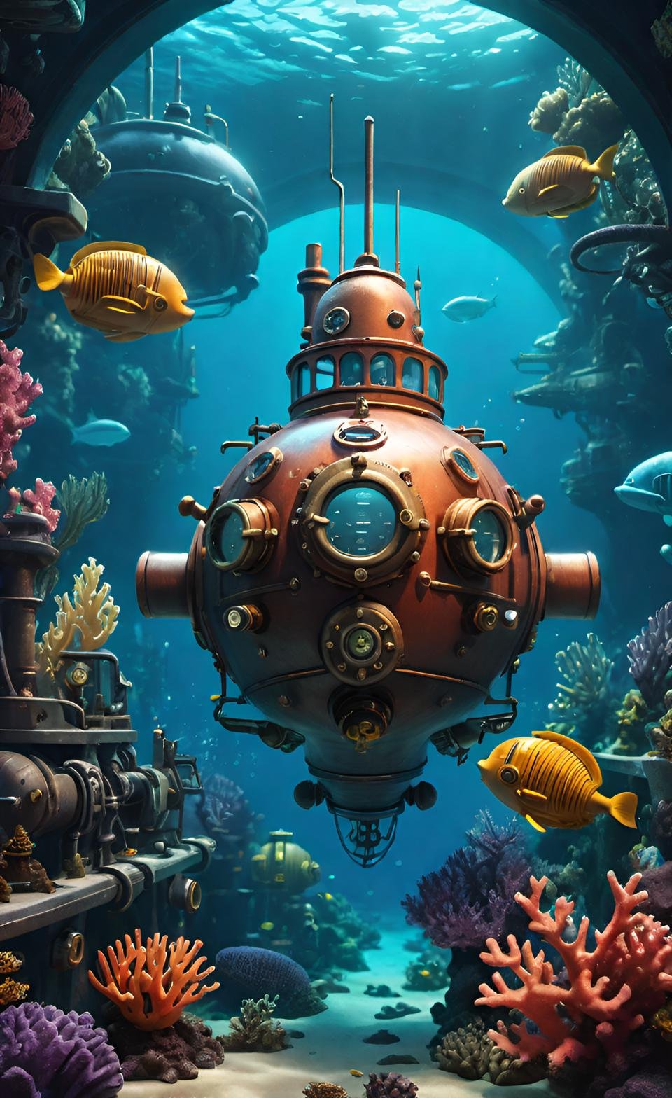 Futuristic 3D Digital Art Design 4