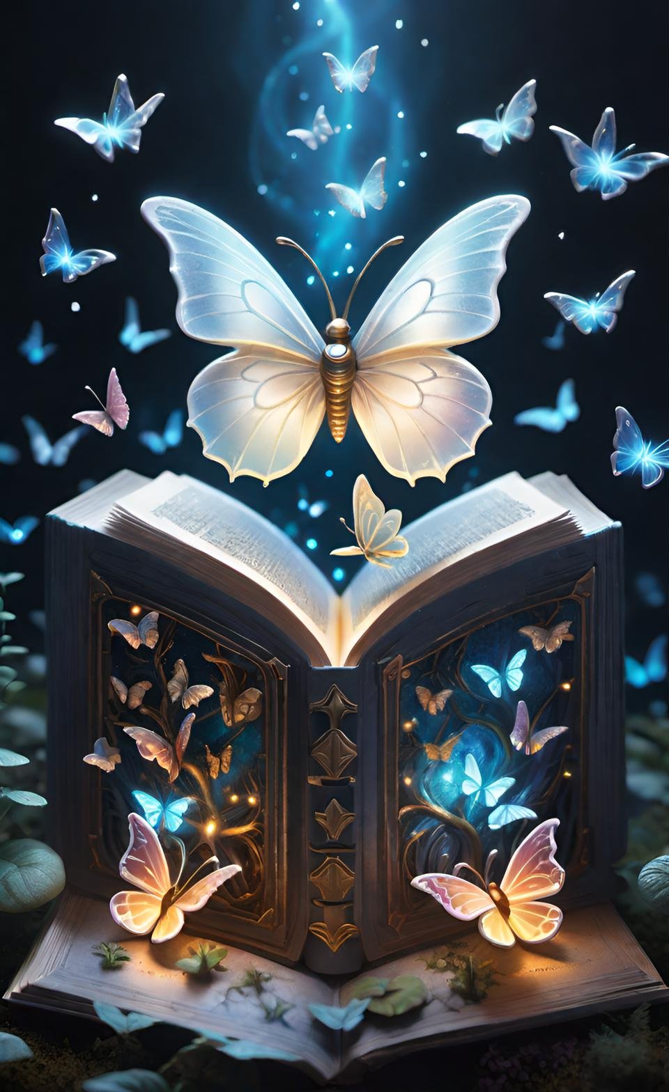 Vibrant 3D Render Art Composition 6
