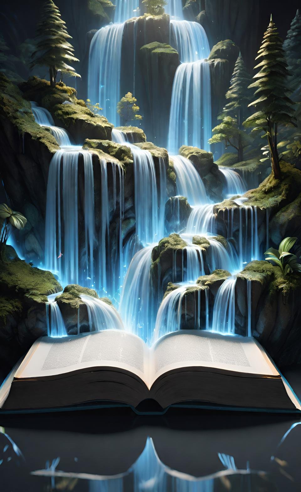 Modern CGI Digital Art Composition 6