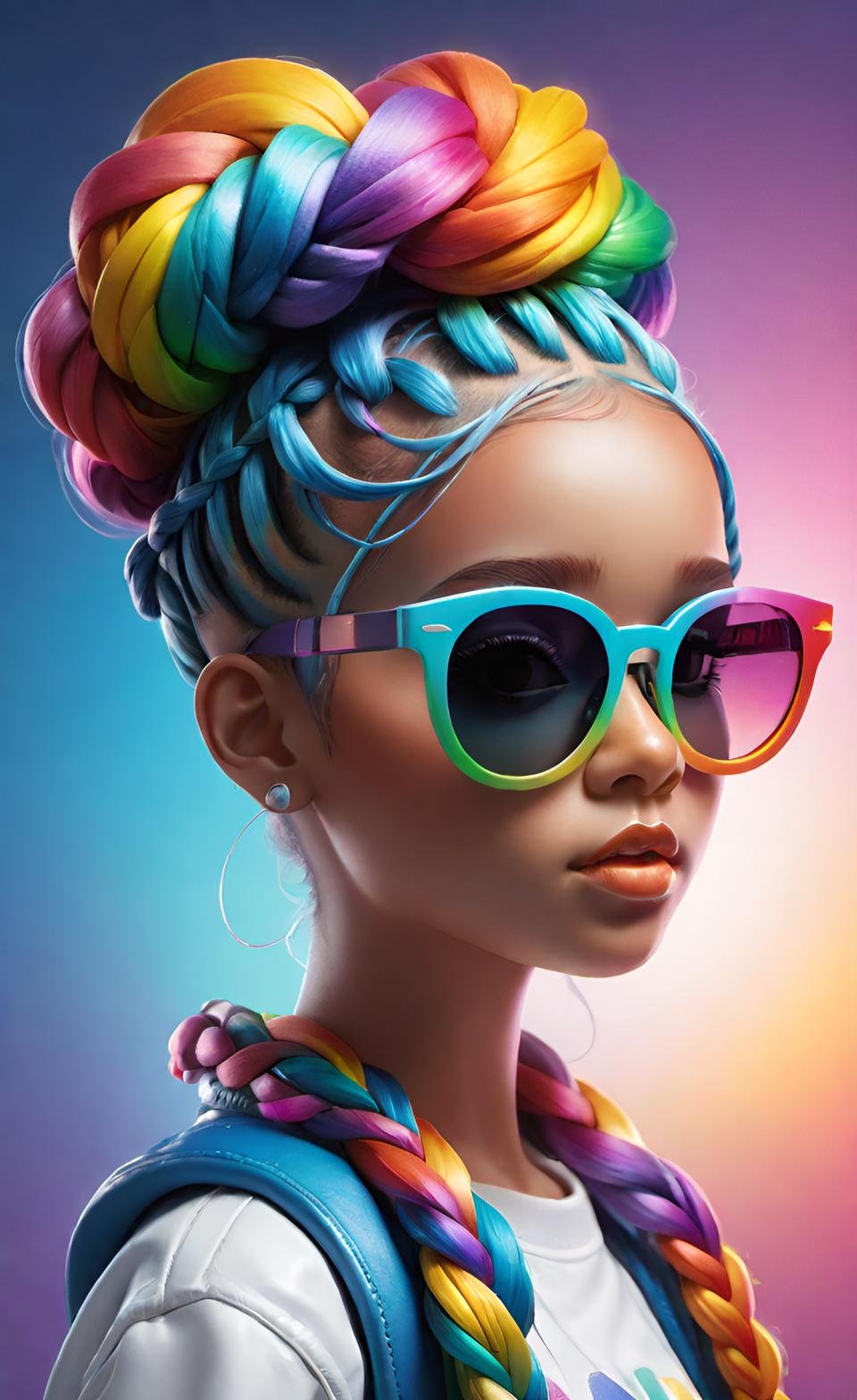 Futuristic Digital Creation for Daily Inspiration