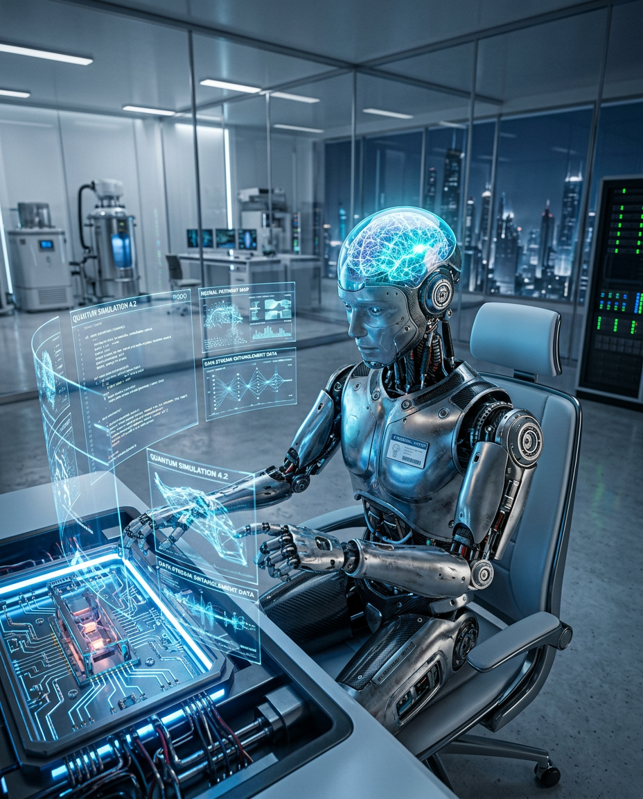 Futuristic Web App
