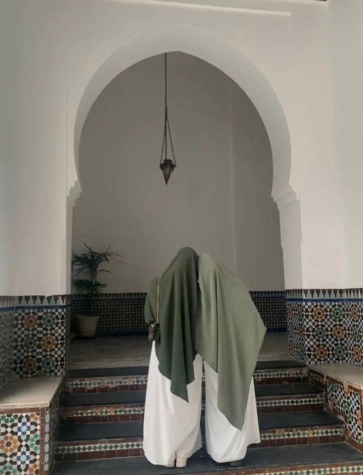 Beautiful Embroidered Abaya Outfit