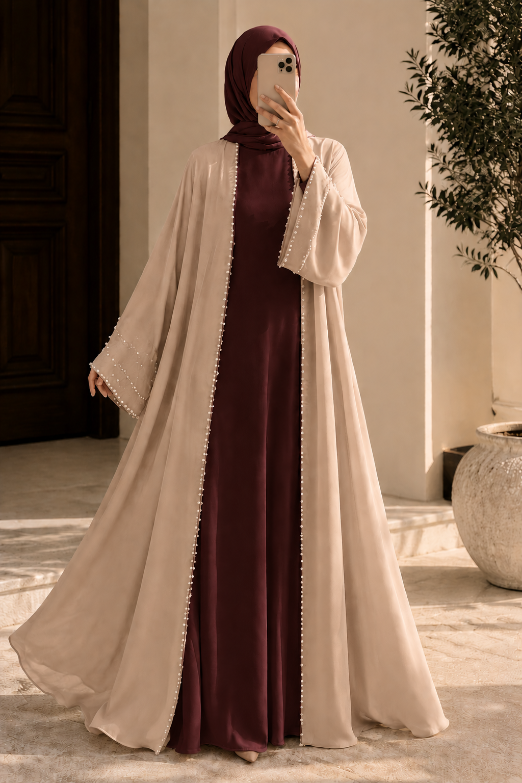 Trendy Abaya Outfit Style Inspiration