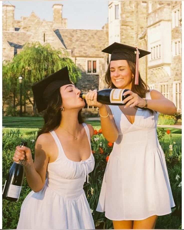 Proud Arab Girl Graduation Moment 8