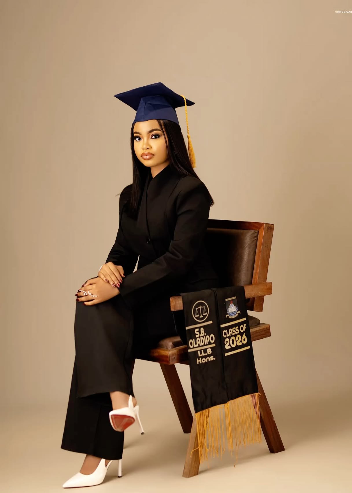 Proud Arab Girl Graduation Moment 6