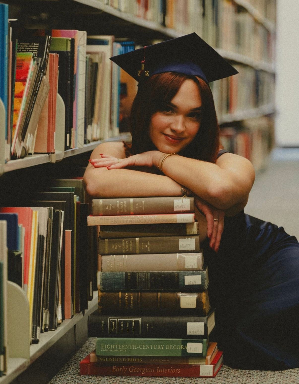 Proud Arab Girl Graduation Moment 6