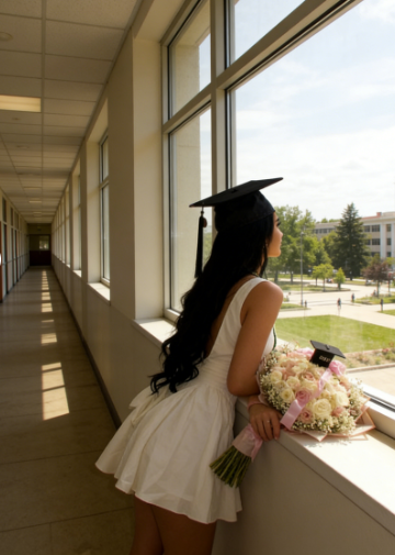 Graduation Moment | Arab Girl