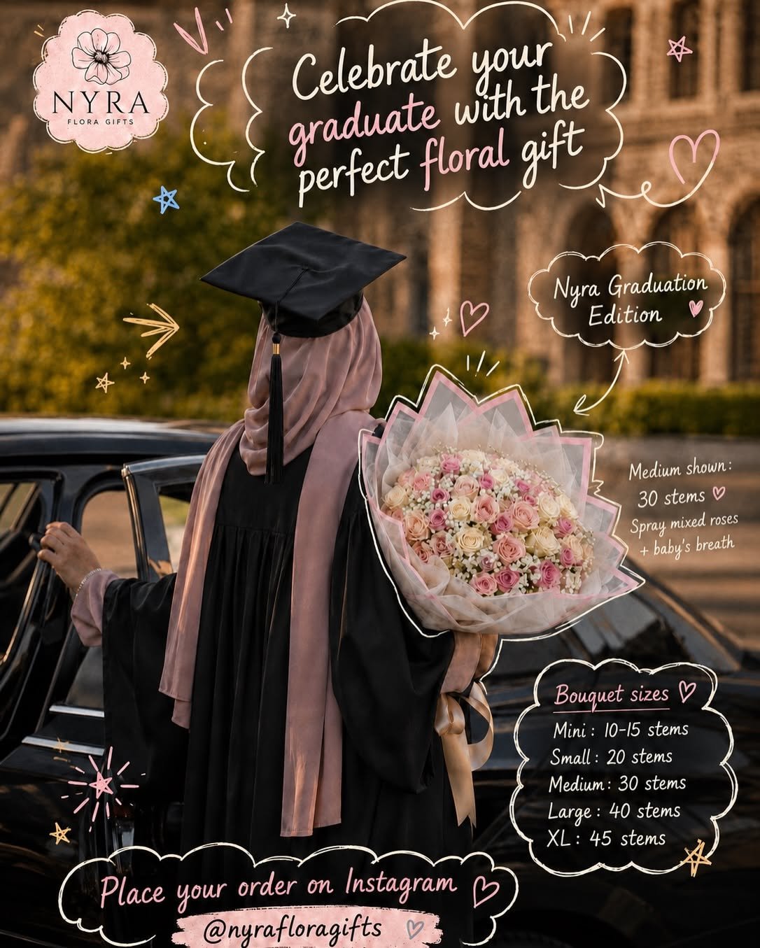 Captivating Graduation Celebration | Arab Girl