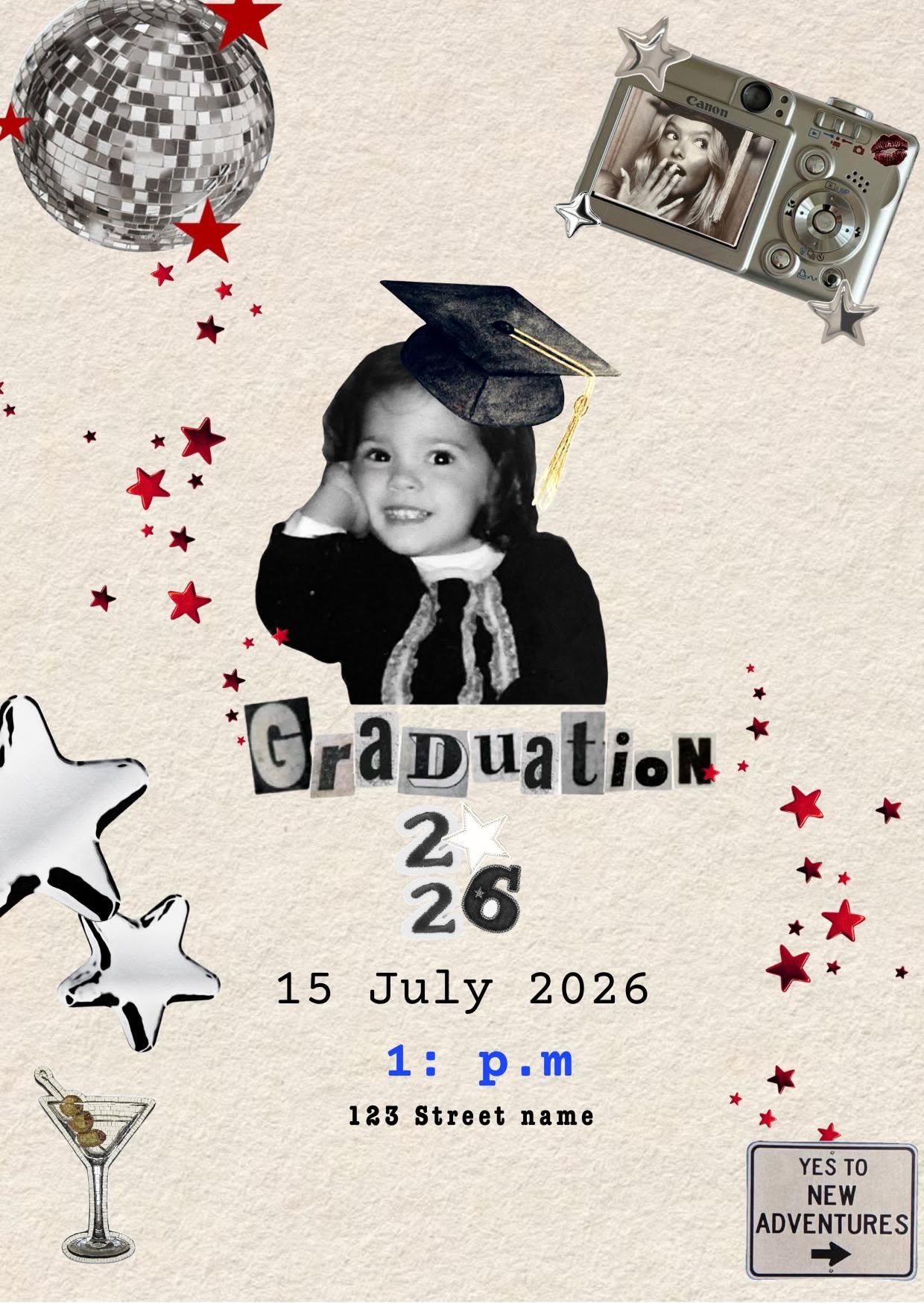 Saving This Graduate Portrait for Later