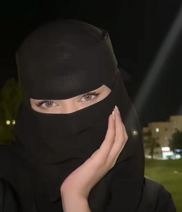 Beautiful Arabian Hijabi Fashion Look 2