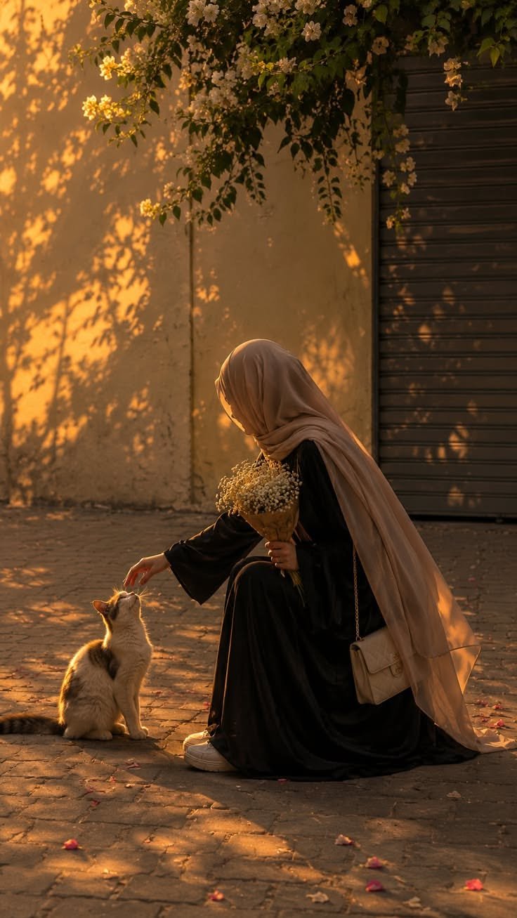 Beautiful Arabian Hijabi Fashion Look 4