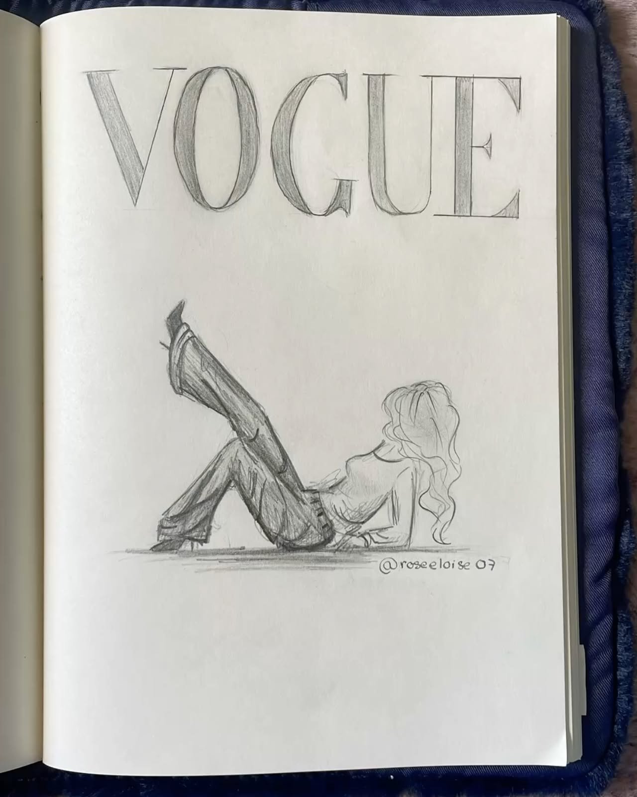 Detailed Art Sketch Composition Design
